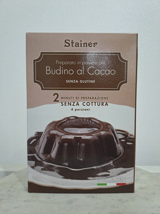 Budino al Cioccolato senza glutine